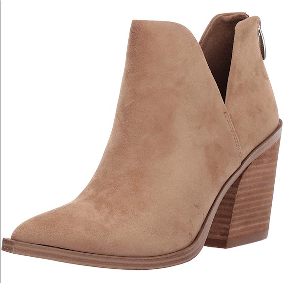 Steve Madden Ankle Boots— Tan Suede - Picture 3 of 4